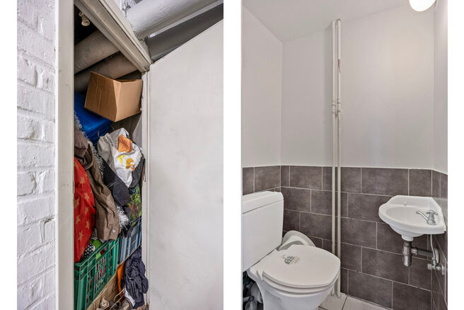 Dit appartement met twee slaapkamers en een ruim westgericht terras van 18 m² ligt op een toplocatie in de wijk Roodebeek, vlak bij het trein- en metrostation Roodebeek en achter het befaamde Woluwe Shopping Center. Het gebouw bevindt zich in een groene,
