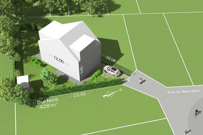 Full description: https://www.homerun.immo/en/for-sale
bart@homerun.immo &ndash; 02 445 10 00
FREE VALUATION: https://www.homerun.immo/en/valuation

This 428 m&sup2; building plot is ideally located in the recent &lsquo;Craetbosch&rsquo; development, a quiet and green re