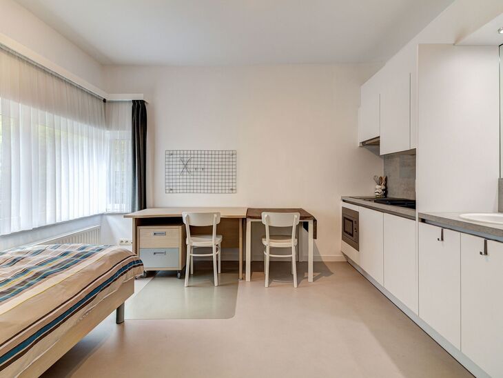 Pour plus d’informations ou une visite, contactez Bart via bart@homerun.immo ou au +32 2 445 10 00
Une description détaillée est disponible sur notre site web : https://www.homerun.immo/fr/a-louer

Cette chambre étudiante récemment rénovée, prête